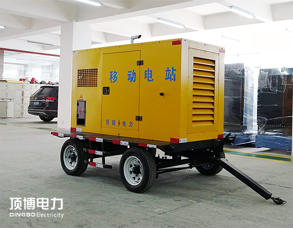頂博移動拖車式柴油發電機:暴雨大風下天氣下的首選的應急電力設備